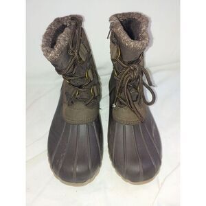 Baretraps FIANNA Womens Size 6M Brown Ankle Duck Boot.